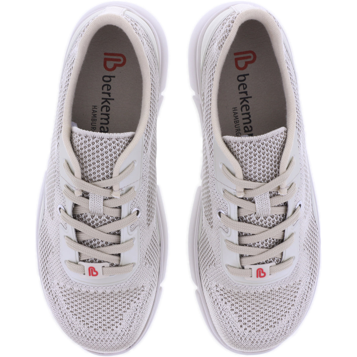 Berkemann ComfortKnit | Roxana | Creme | Form: Marbella | 05124-108 | Damen Sneakers