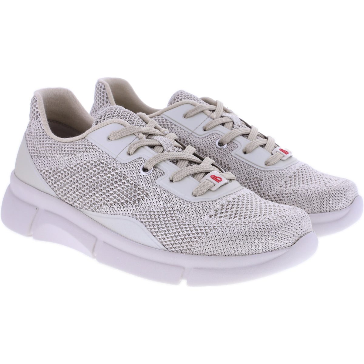Berkemann ComfortKnit | Roxana | Creme | Form: Marbella | 05124-108 | Damen Sneakers