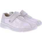 Berkemann / Modell: Elin / Mondsilber-Beige Leder-Stretch / Form: Marbella / 05132-156 / Kletter