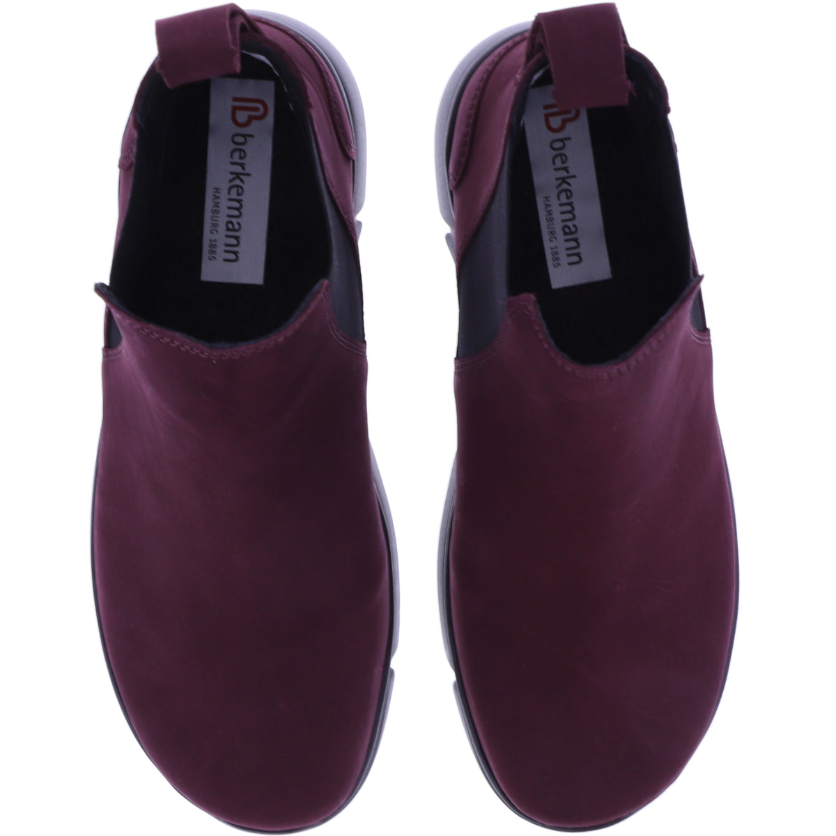 Berkemann | Lise | Weinrot Nubukleder | Form: Marbella | 05138-212 | Damen Chelsea-Boots