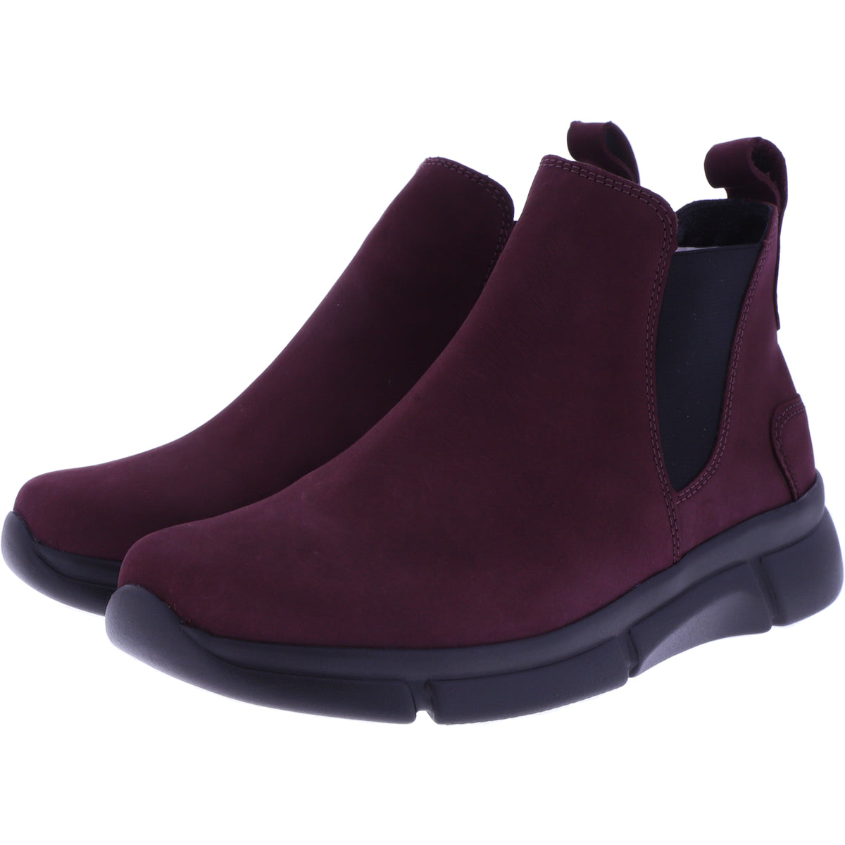 Berkemann | Lise | Weinrot Nubukleder | Form: Marbella | 05138-212 | Damen Chelsea-Boots