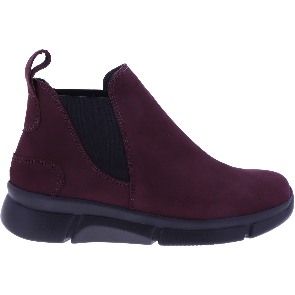 Berkemann | Lise | Weinrot Nubukleder | Form: Marbella | 05138-212 | Damen Chelsea-Boots