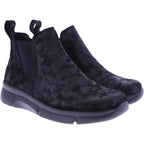 Berkemann | Lise | Dominoschwarz Nubukleder | Form: Marbella | 05138-886 | Damen Chelsea-Boots
