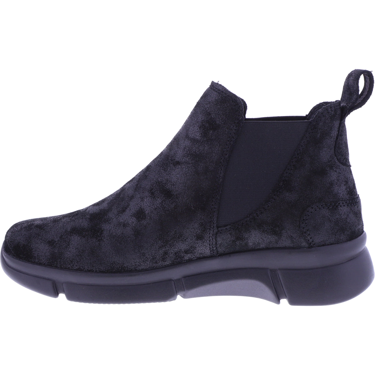 Berkemann | Lise | Dominoschwarz Nubukleder | Form: Marbella | 05138-886 | Damen Chelsea-Boots