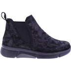 Berkemann | Lise | Dominoschwarz Nubukleder | Form: Marbella | 05138-886 | Damen Chelsea-Boots