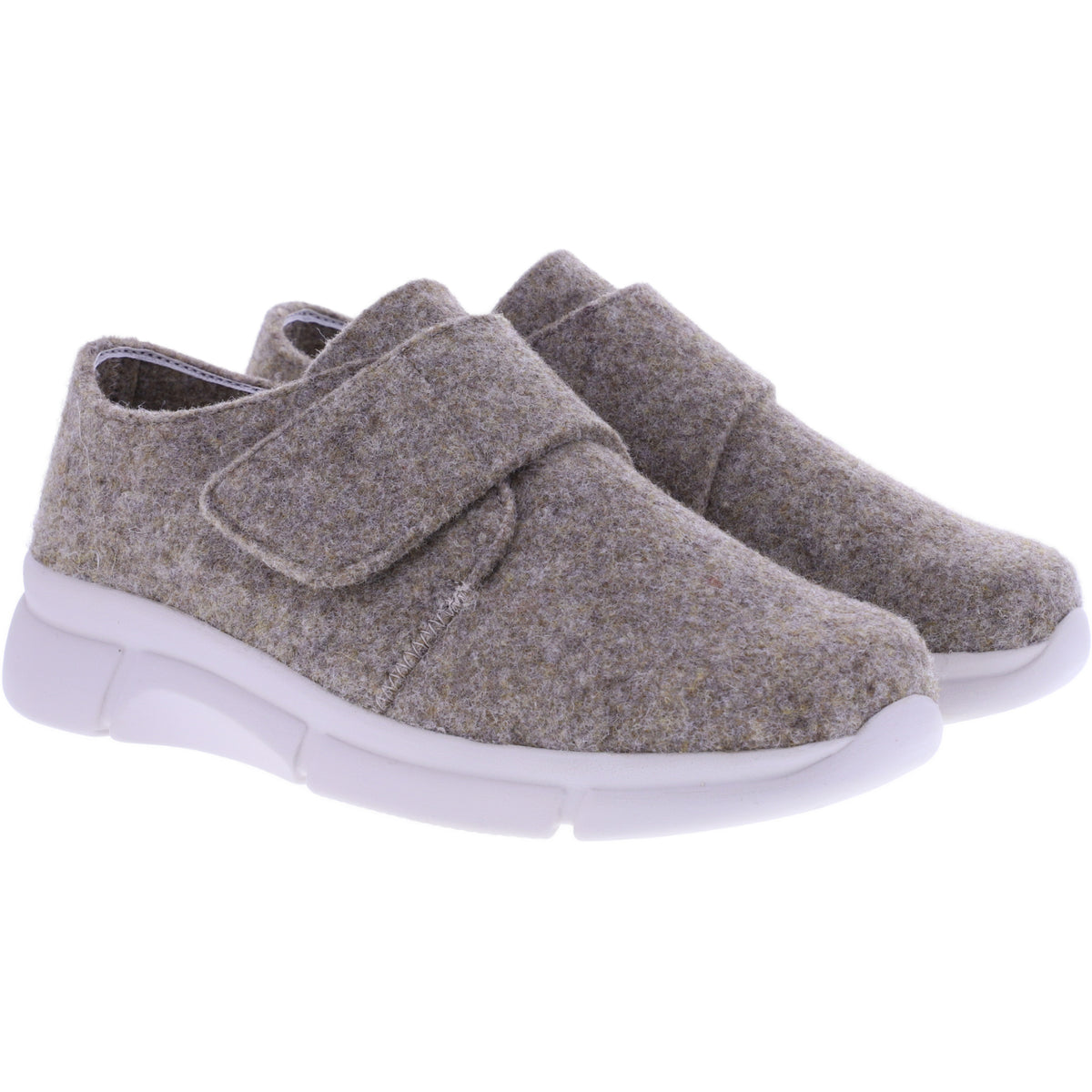 Berkemann | Dalida | Sand-Beige Filz | Form: Marbella | 05144-870 | Damen Filzhausschuhe
