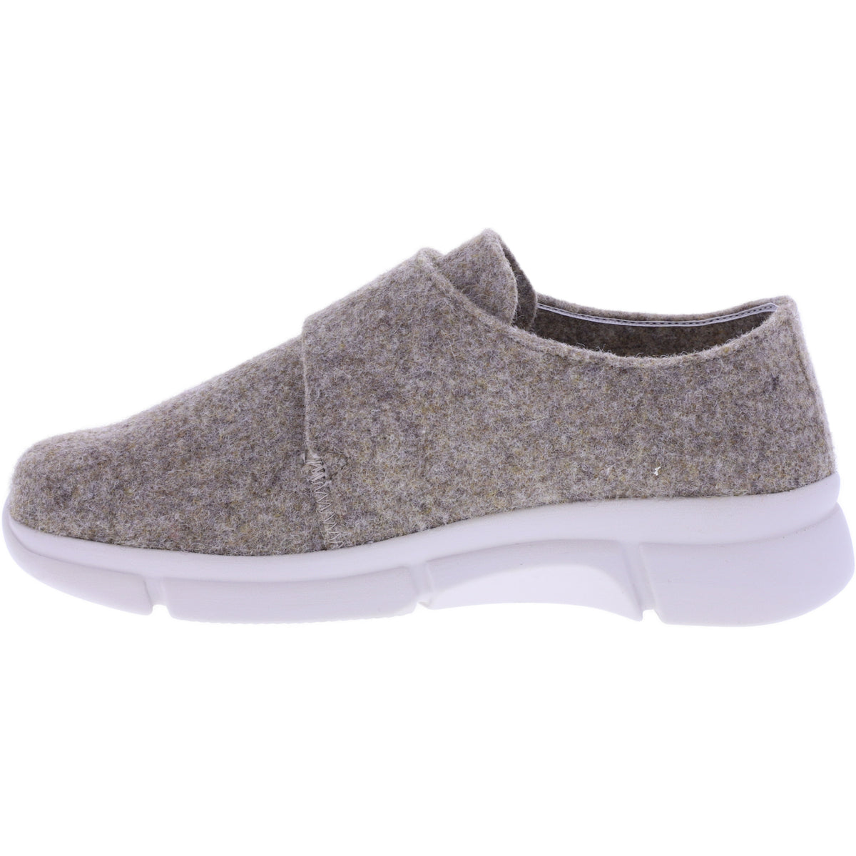 Berkemann | Dalida | Sand-Beige Filz | Form: Marbella | 05144-870 | Damen Filzhausschuhe