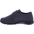 Berkemann | Dalida | Smoke-Dunkelgrau Filz | Form: Marbella | 05144-698 | Damen Filzhausschuhe