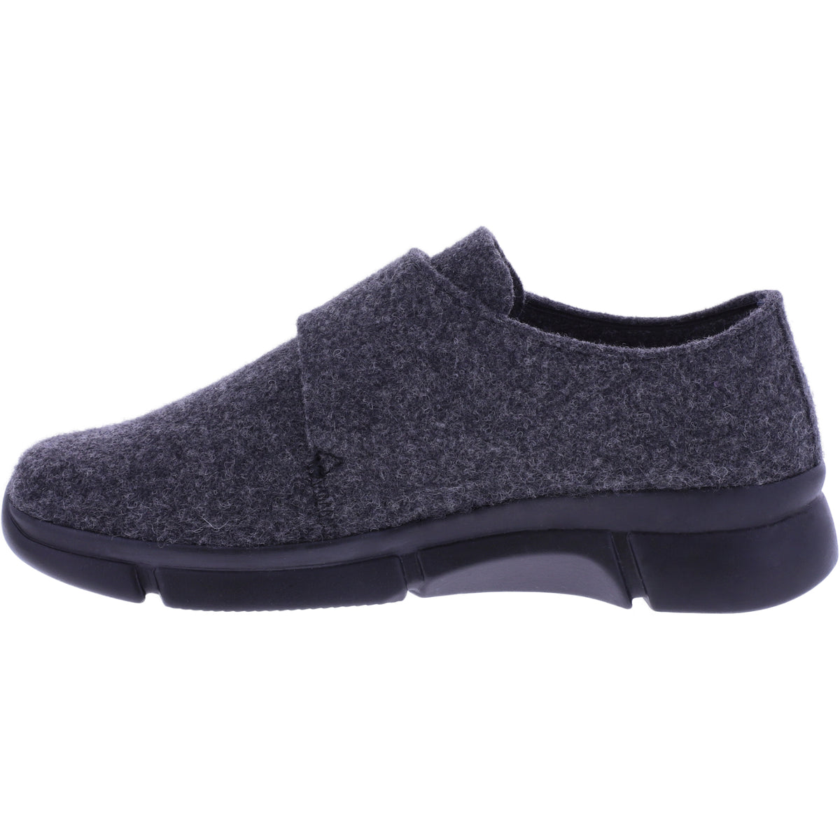 Berkemann | Dalida | Smoke-Dunkelgrau Filz | Form: Marbella | 05144-698 | Damen Filzhausschuhe
