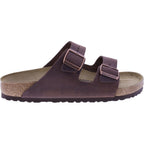 Birkenstock | Arizona | Habana-Braun | geöltes Nubukleder | Weite: Normal | 052531 | Pantoletten