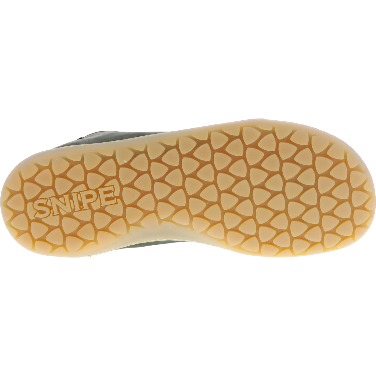 Snipe / Modell: Barefoot / Kaki-Khaki Nubukleder / Lammfellfutter / 05287-010 / Damen Schnürer