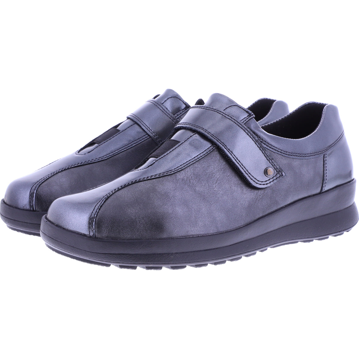 Berkemann | Susanna | Grau Lack | Kalbsleder-Stretch | Leisten: Vail | 05351-647 | Kletter