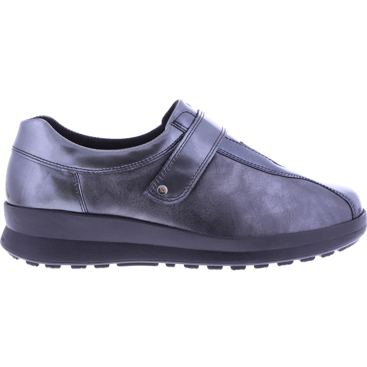 Berkemann | Susanna | Grau Lack | Kalbsleder-Stretch | Leisten: Vail | 05351-647 | Kletter