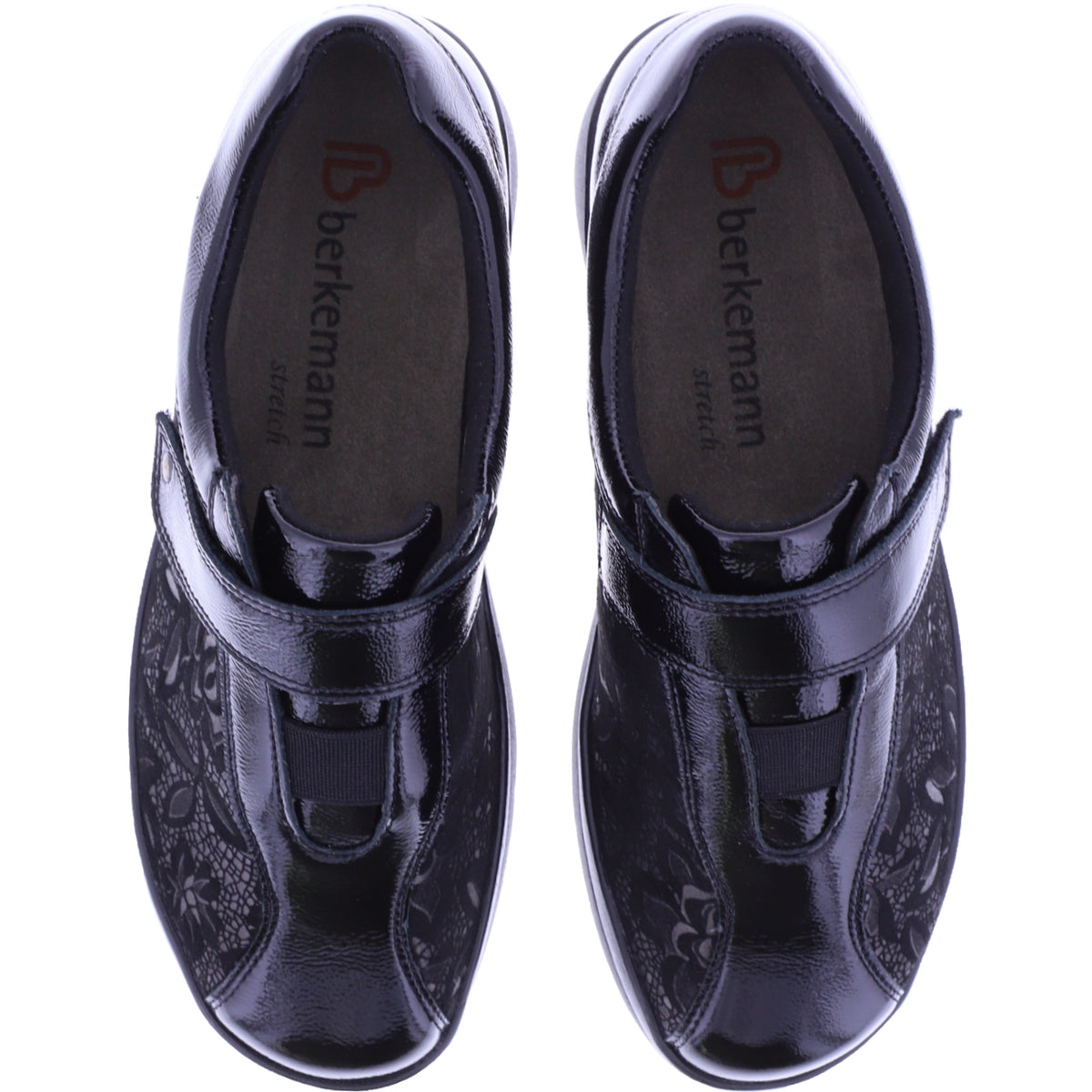 Berkemann | Susanna | Schwarz Lack | Kalbsleder-Stretch | Leisten: Vail | 05351-996 | Kletter