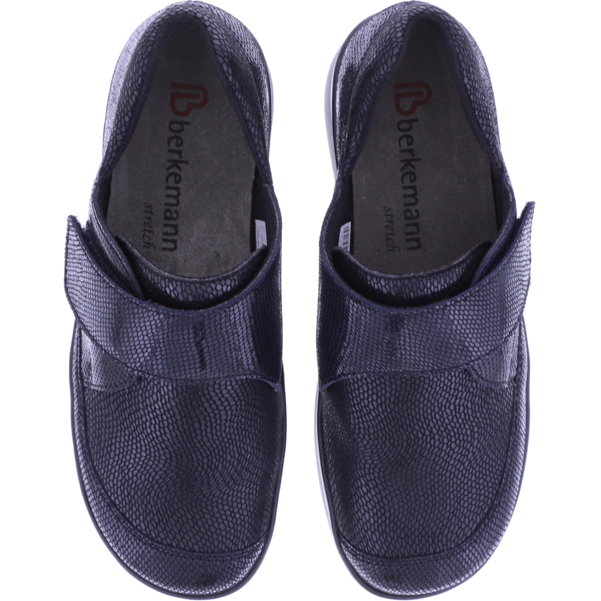 Berkemann | Venita | Schwarz-Metallic | Leder-Stretch | Leisten: Vail | 05360-912 | Damen Kletter