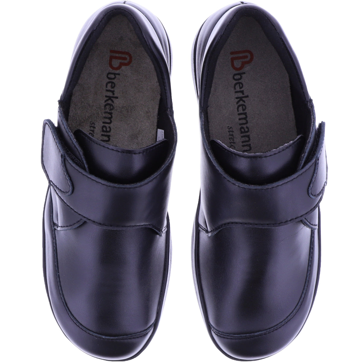 Berkemann | Venita | Nachtschwarz | Leder-Stretch | Leisten: Vail | 05360-949 | Damen Kletter
