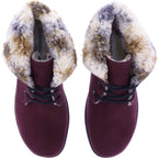 Berkemann | Felisa | Weinrot Nubuleder | Warmfutter | Form: Vail | 05372-212 | Damen Bootie