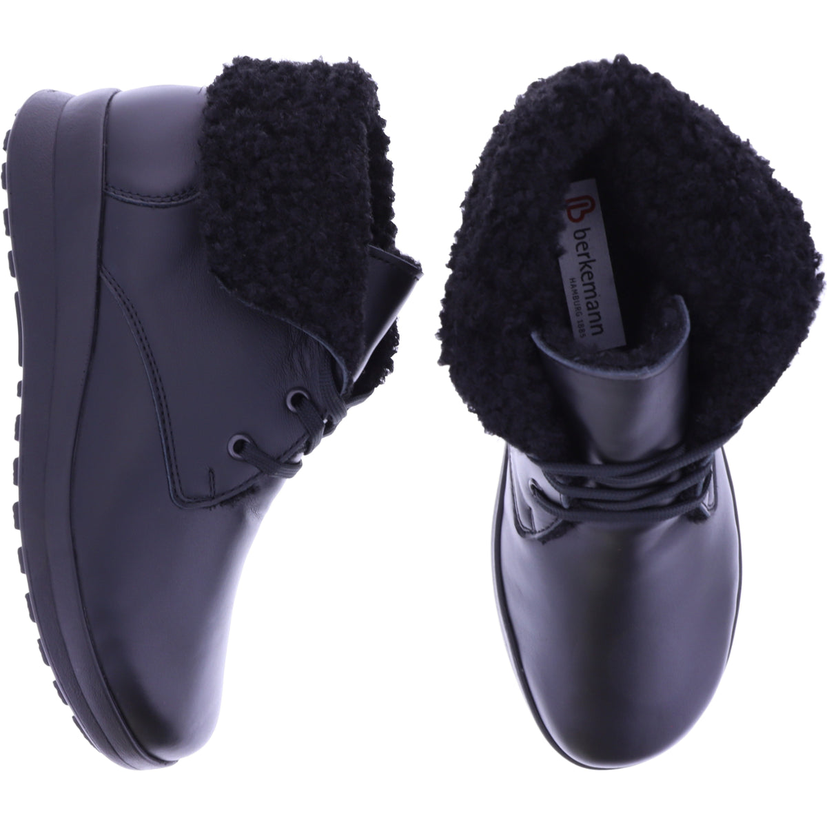 Berkemann | Felisa | Schwarz Leder | Warmfutter | Form: Vail | 05372-938 | Damen Bootie