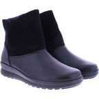 Berkemann | Gela | Schwarz Leder | Lammfellfutter | Form: Vail | 05375-077 | Damen Bootie