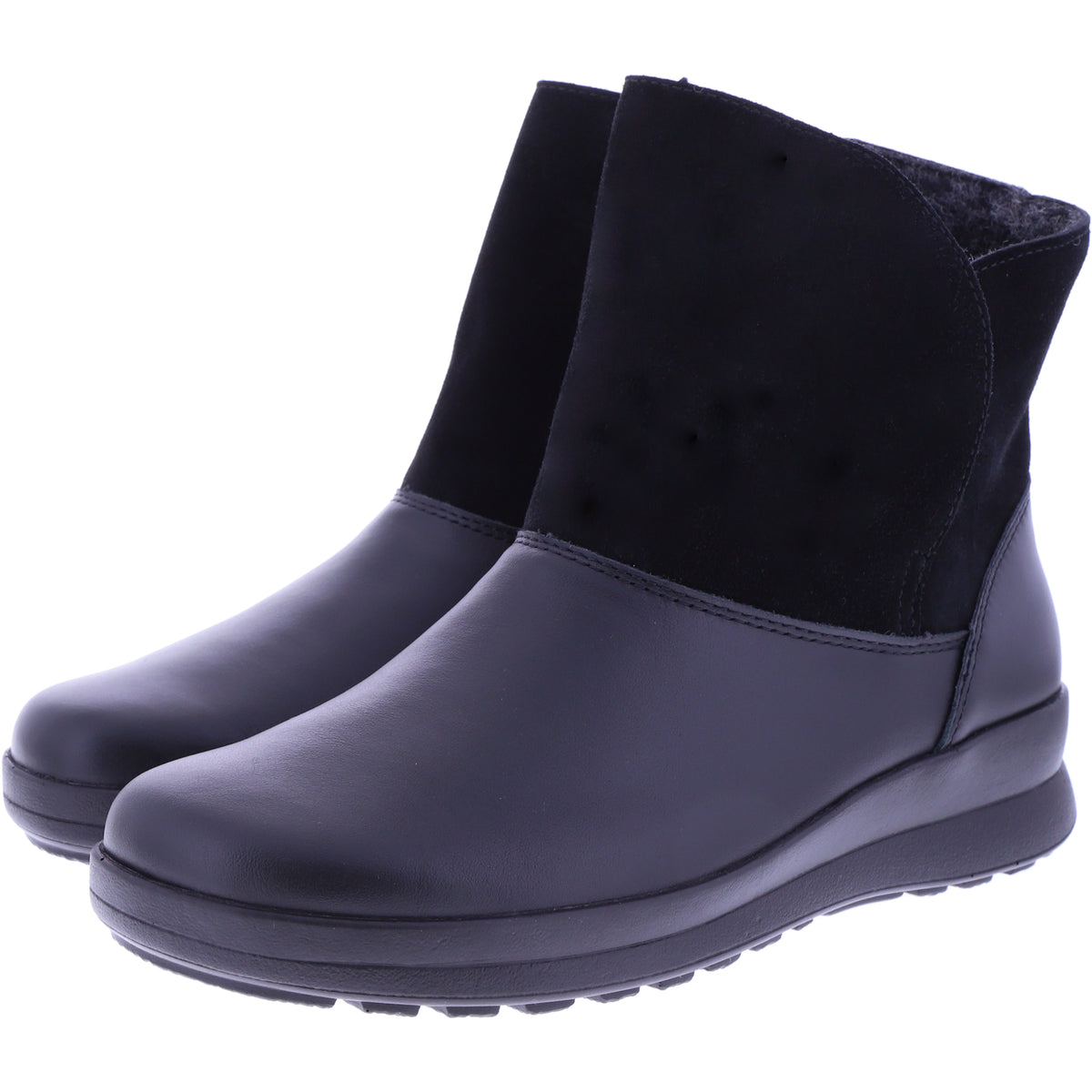 Berkemann | Gela | Schwarz Leder | Lammfellfutter | Form: Vail | 05375-077 | Damen Bootie