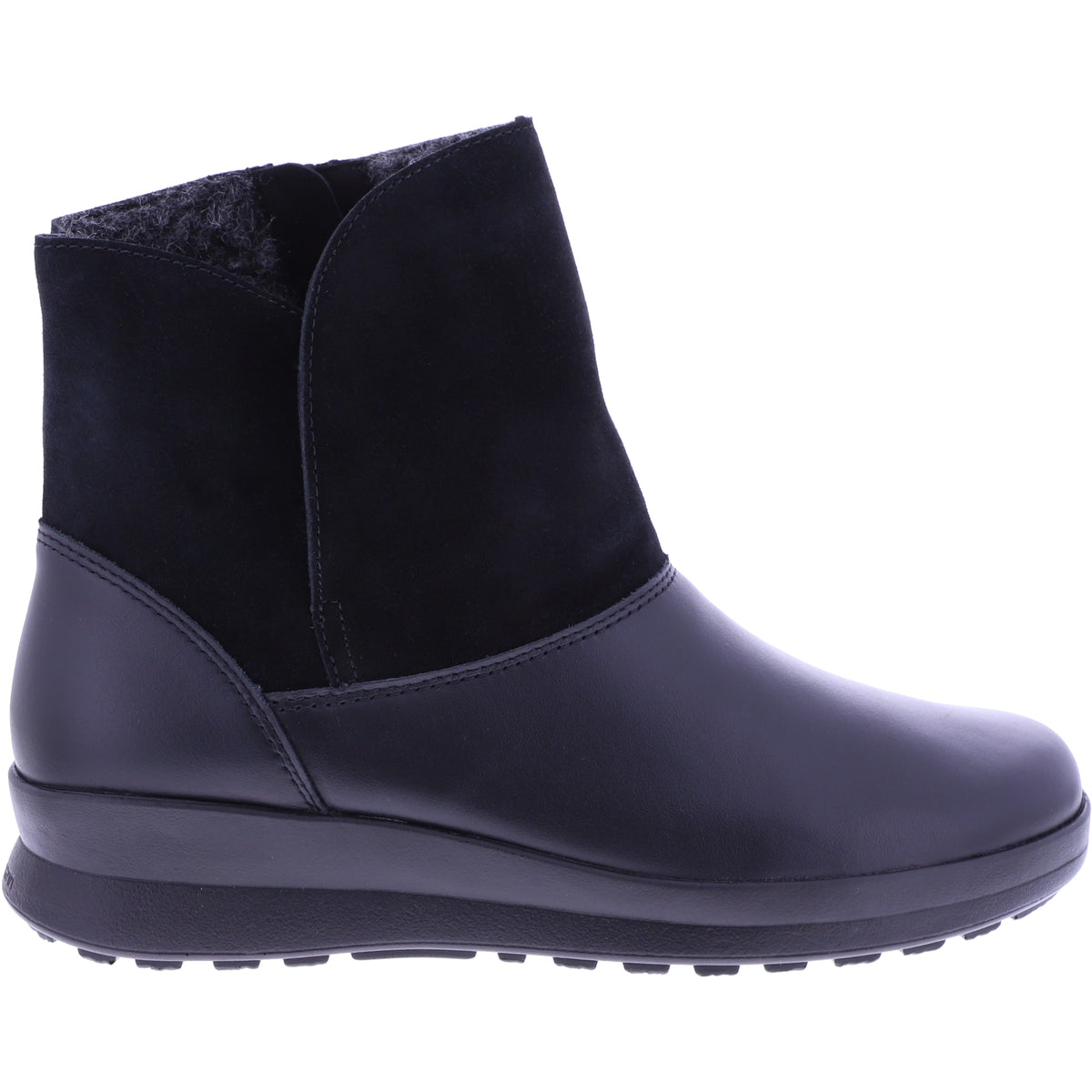 Berkemann | Gela | Schwarz Leder | Lammfellfutter | Form: Vail | 05375-077 | Damen Bootie
