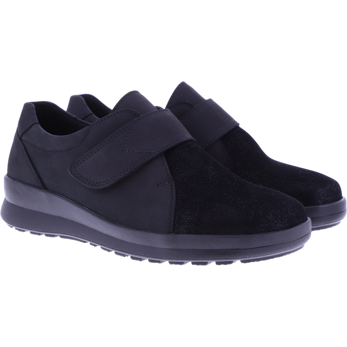 Berkemann | Amila | Schwarz Nubuk | Leder-Stretch | Leisten: Vail | 05377-987 | Damen Kletter