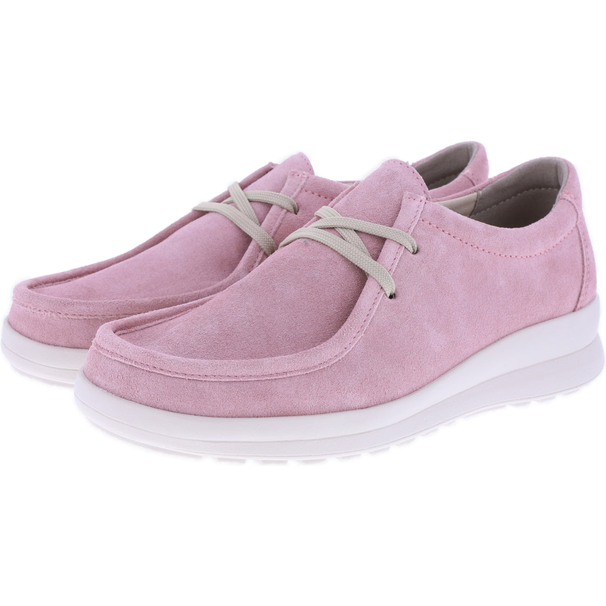 Berkemann | Ladina | Rosa Velours | Leder | Weite: H | Form: Vail | 05379-052 | Damen Schnürer