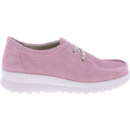 Berkemann | Ladina | Rosa Velours | Leder | Weite: H | Form: Vail | 05379-052 | Damen Schnürer