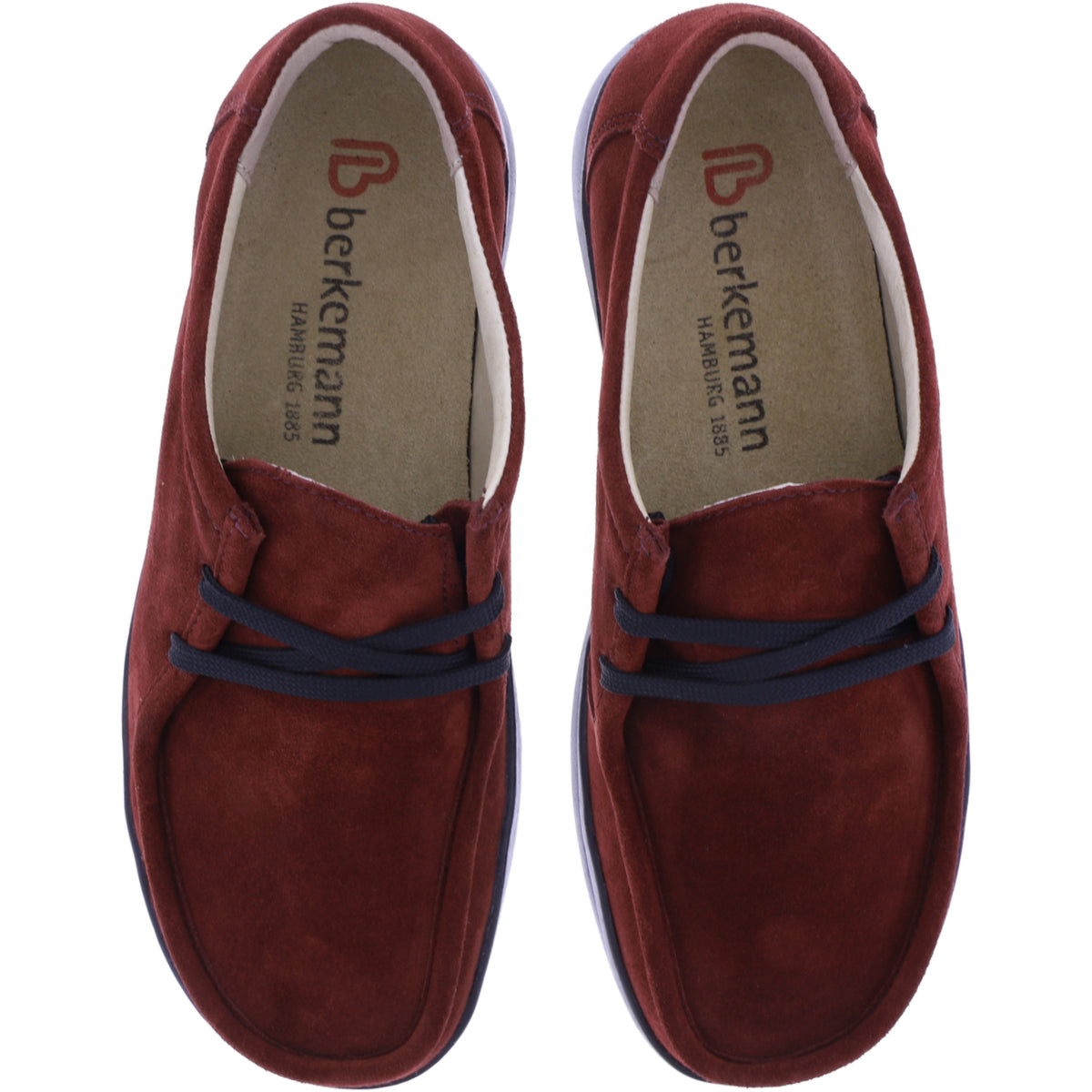 Berkemann | Ladina | Rost Velours | Leder | Weite: H | Form: Vail | 05379-446 | Damen Schnürer
