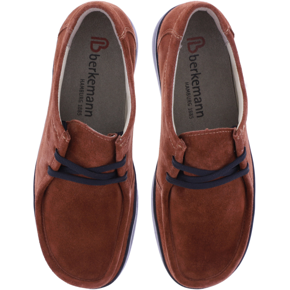 Berkemann | Ladina | Kupfer Velours | Leder | Weite: H | Form: Vail | 05379-448 | Damen Schnürer