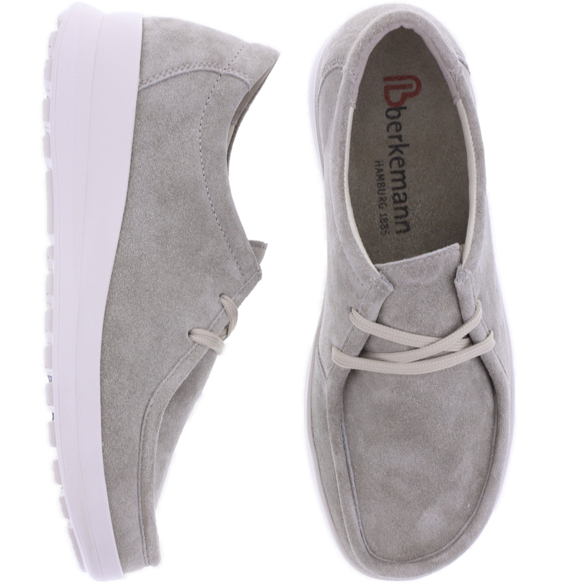 Berkemann | Ladina | Terra Velours | Leder | Weite: H | Form: Vail | 05379-701 | Damen Schnürer