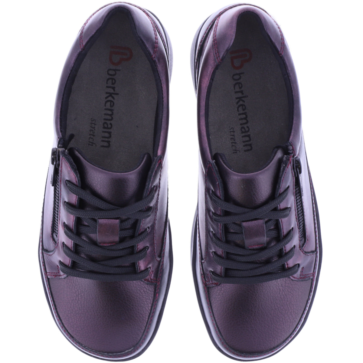 Berkemann | Namira | Rubin Shiny | Stretch-Leder | Weite: H | Form: Vail | 05381-214 | Damen Schnüre