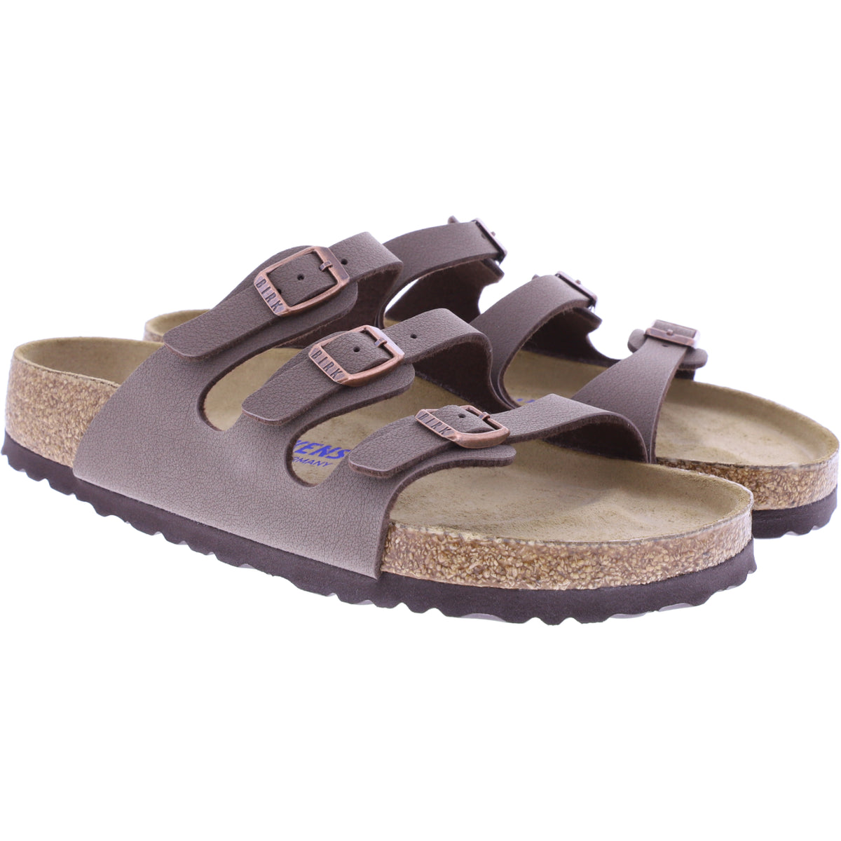 Birkenstock | Florida mit Weichbettung | Mocca BF | Weite: Normal | 053881 | Damen Pantoletten