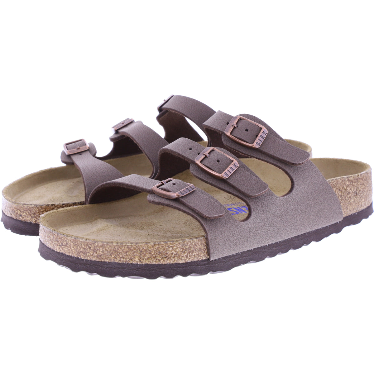 Birkenstock | Florida mit Weichbettung | Mocca BF | Weite: Normal | 053881 | Damen Pantoletten