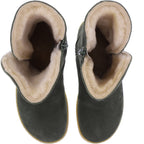 Snipe | Barefoot Boots | Kaki-Khaki | Leder-Lammfellfutter | 05490-012 | Damen Stiefeletten
