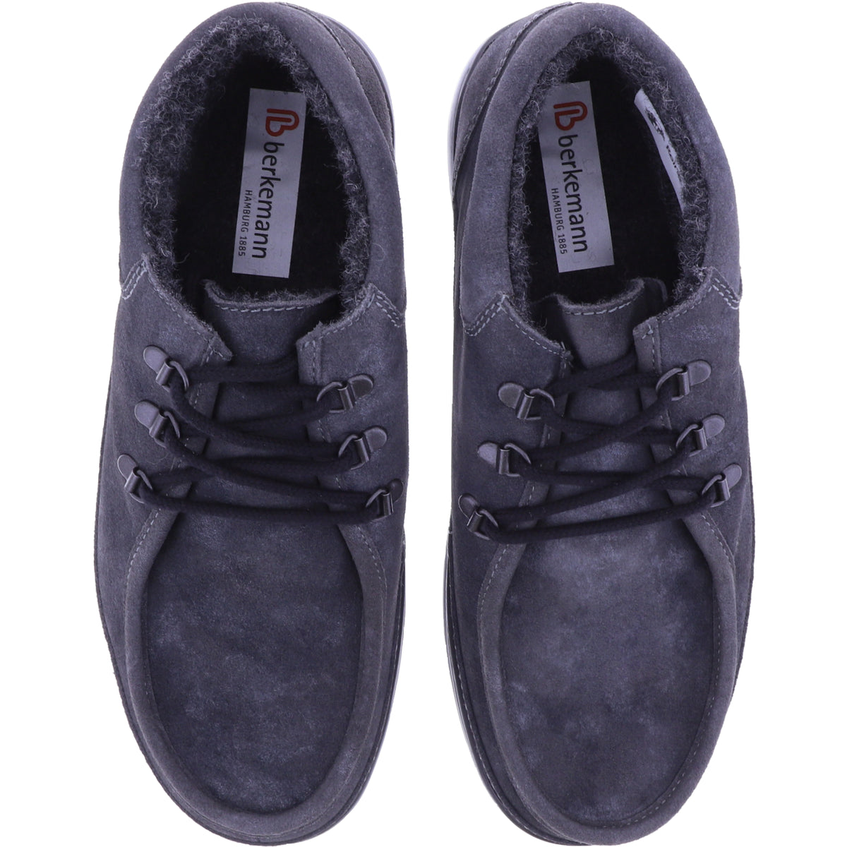Berkemann / Modell: Jan / Grau Veloursleder / Leisten: Baden / 05502-679 / Herren Stiefeletten