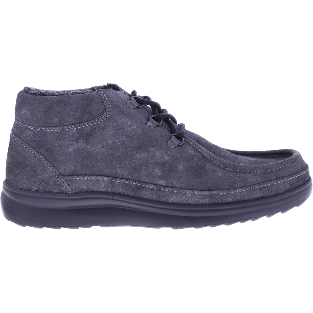 Berkemann / Modell: Jan / Grau Veloursleder / Leisten: Baden / 05502-679 / Herren Stiefeletten