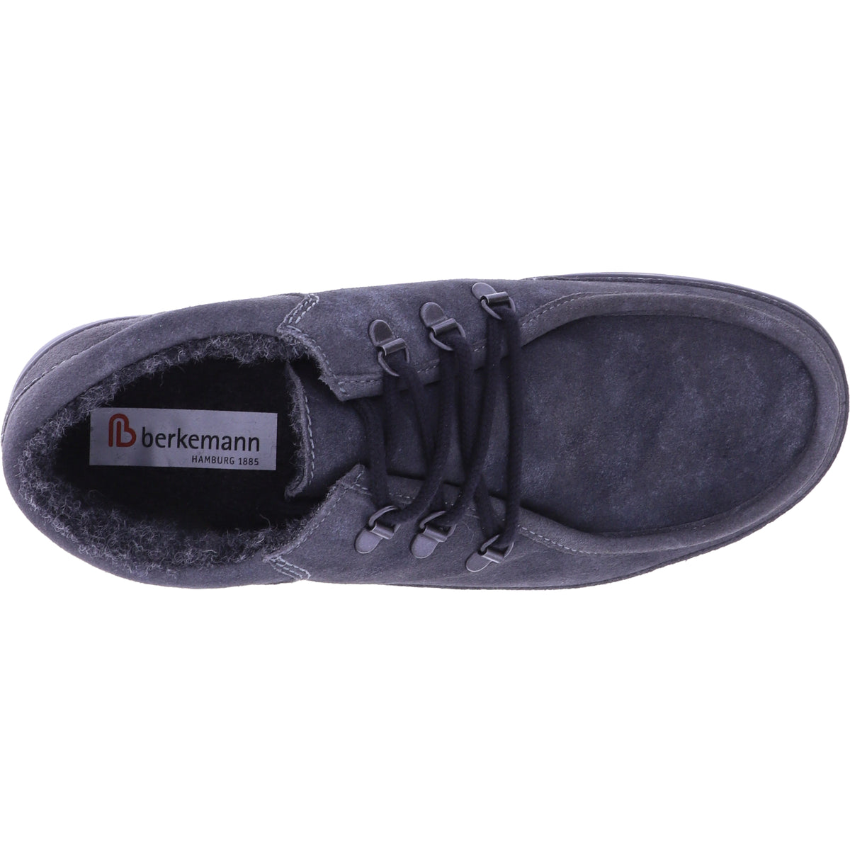 Berkemann / Modell: Jan / Grau Veloursleder / Leisten: Baden / 05502-679 / Herren Stiefeletten