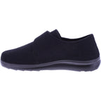 Berkemann | Ilja | Schwarz Filz | Form: Baden | 05508-958 | Herren Filzhausschuhe