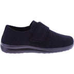 Berkemann | Ilja | Schwarz Filz | Form: Baden | 05508-958 | Herren Filzhausschuhe