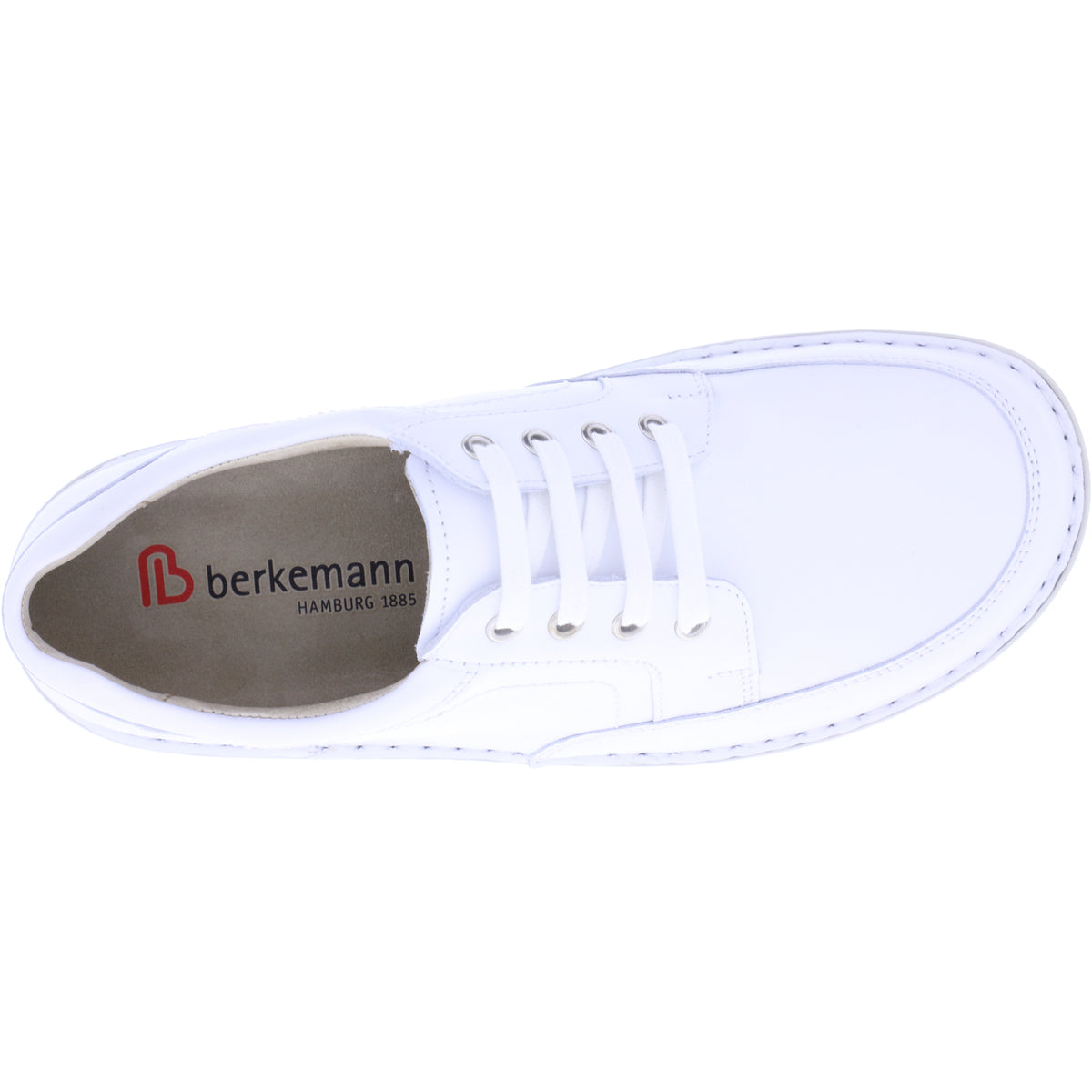 Berkemann / Modell: Frieder / Weiß Kalbsleder / Leisten: Biel / Art: 05702-101 / Herren