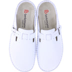 Berkemann | Modell: Max | Weiß Kalbsleder | Leisten: Biel | 05708-101 | Herren Clogs
