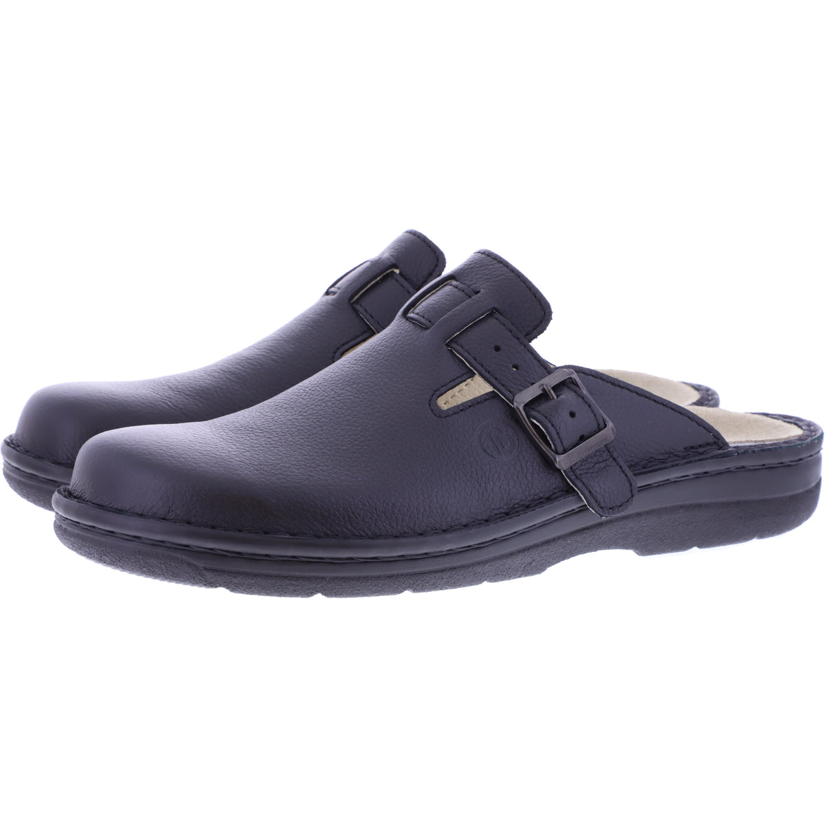 Berkemann | Modell: Max | Schwarz Kalbsleder | Leisten: Biel | 05708-900 | Herren Clogs