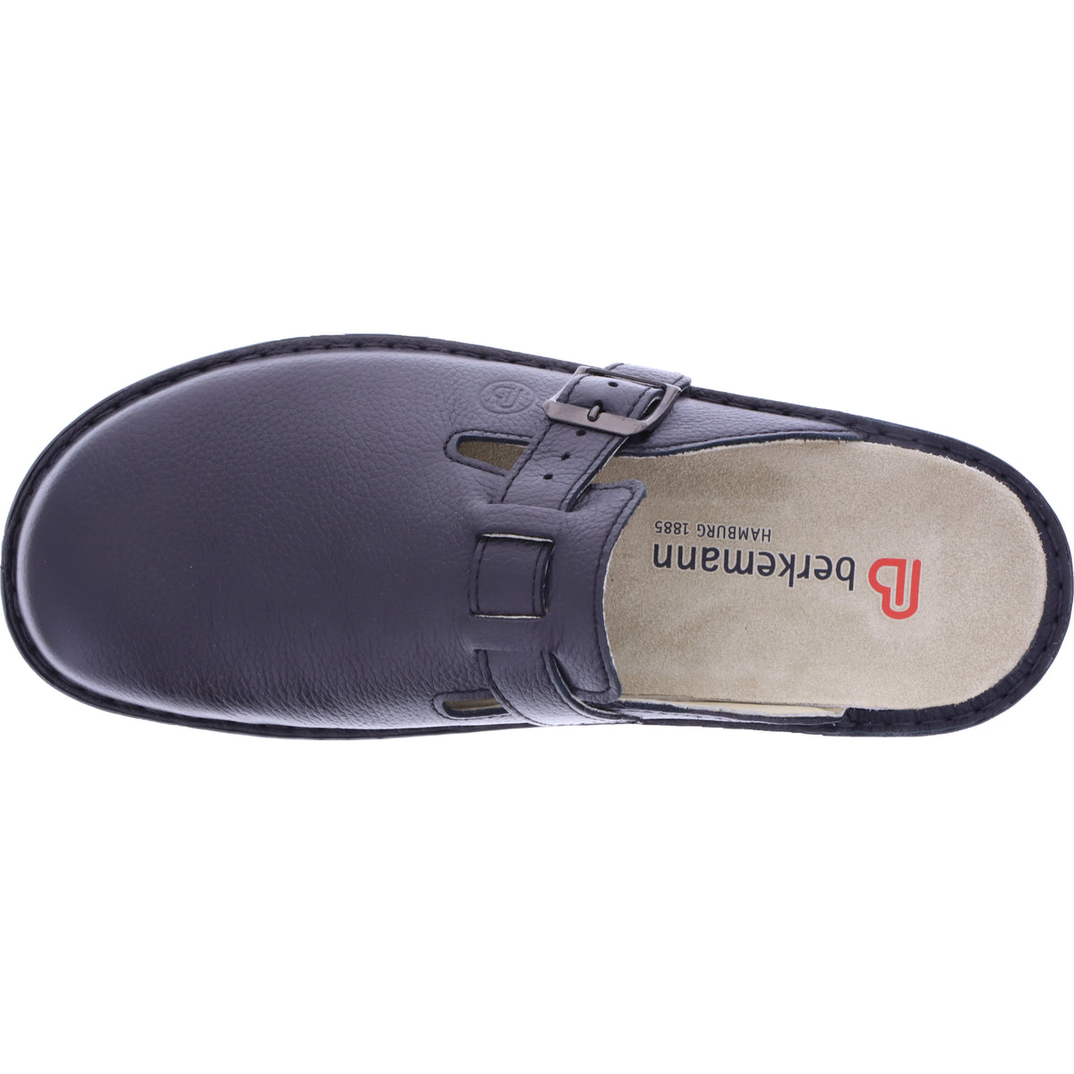 Berkemann | Modell: Max | Schwarz Kalbsleder | Leisten: Biel | 05708-900 | Herren Clogs