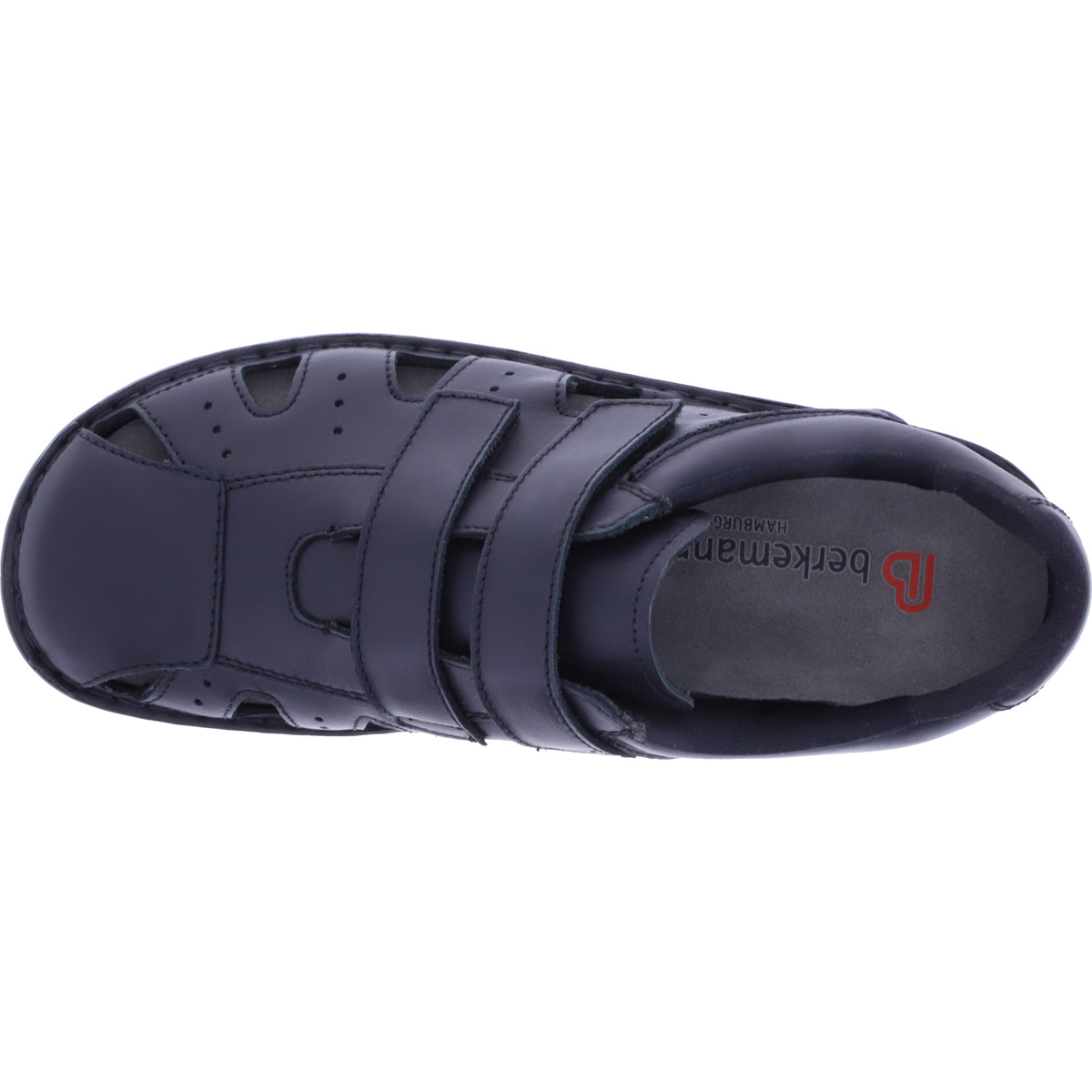 Berkemann | Modell: Joost | Schwarz Glattleder | Leisten: Biel | 05722-901 | Herren