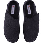 Berkemann | Modell: Balian | Dunkelgrau Filz | Leisten: Biel | 05727-937 | Herren Hausschuhe