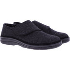 Berkemann | Modell: Balian | Dunkelgrau Filz | Leisten: Biel | 05727-937 | Herren Hausschuhe