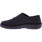 Berkemann | Modell: Balian | Dunkelgrau Filz | Leisten: Biel | 05727-937 | Herren Hausschuhe