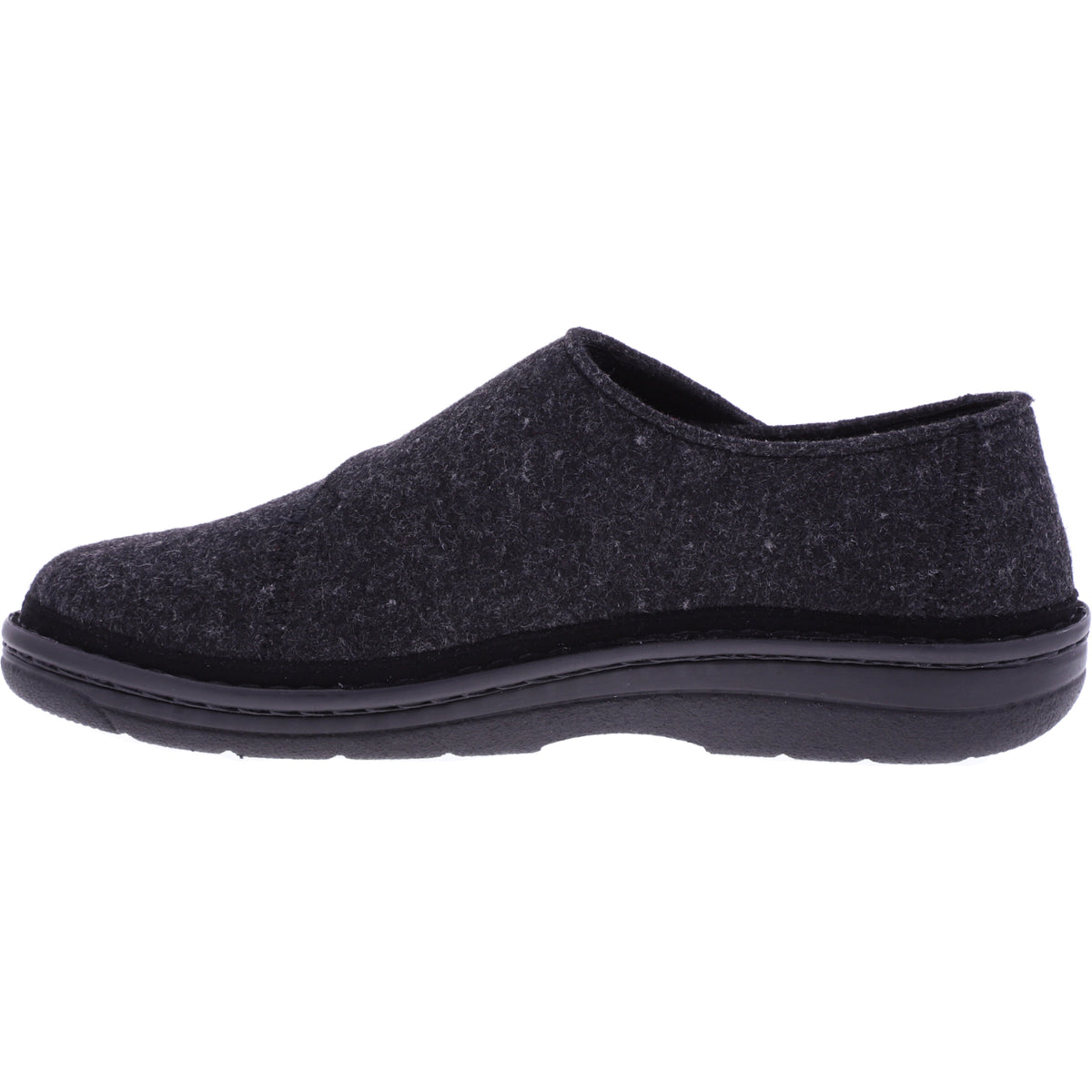 Berkemann | Modell: Balian | Dunkelgrau Filz | Leisten: Biel | 05727-937 | Herren Hausschuhe