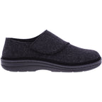 Berkemann | Modell: Balian | Dunkelgrau Filz | Leisten: Biel | 05727-937 | Herren Hausschuhe